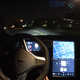 A screenshot of Autopilot 2.0 steering an owner into a ditch, via Scott S on YouTube